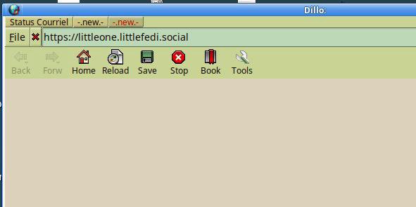 Testing dillo