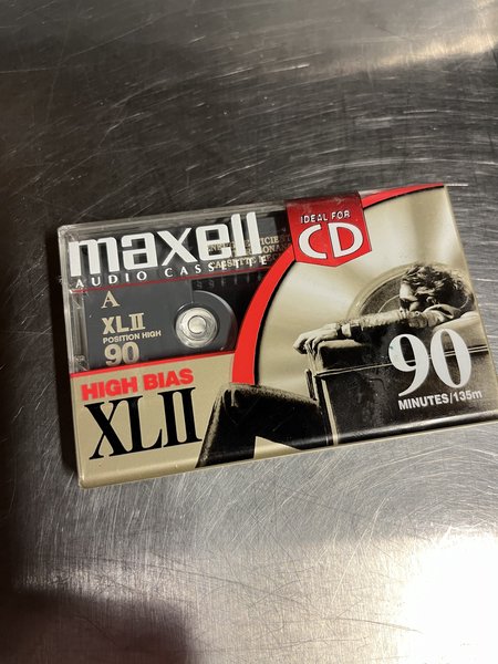Unopened cassette tape